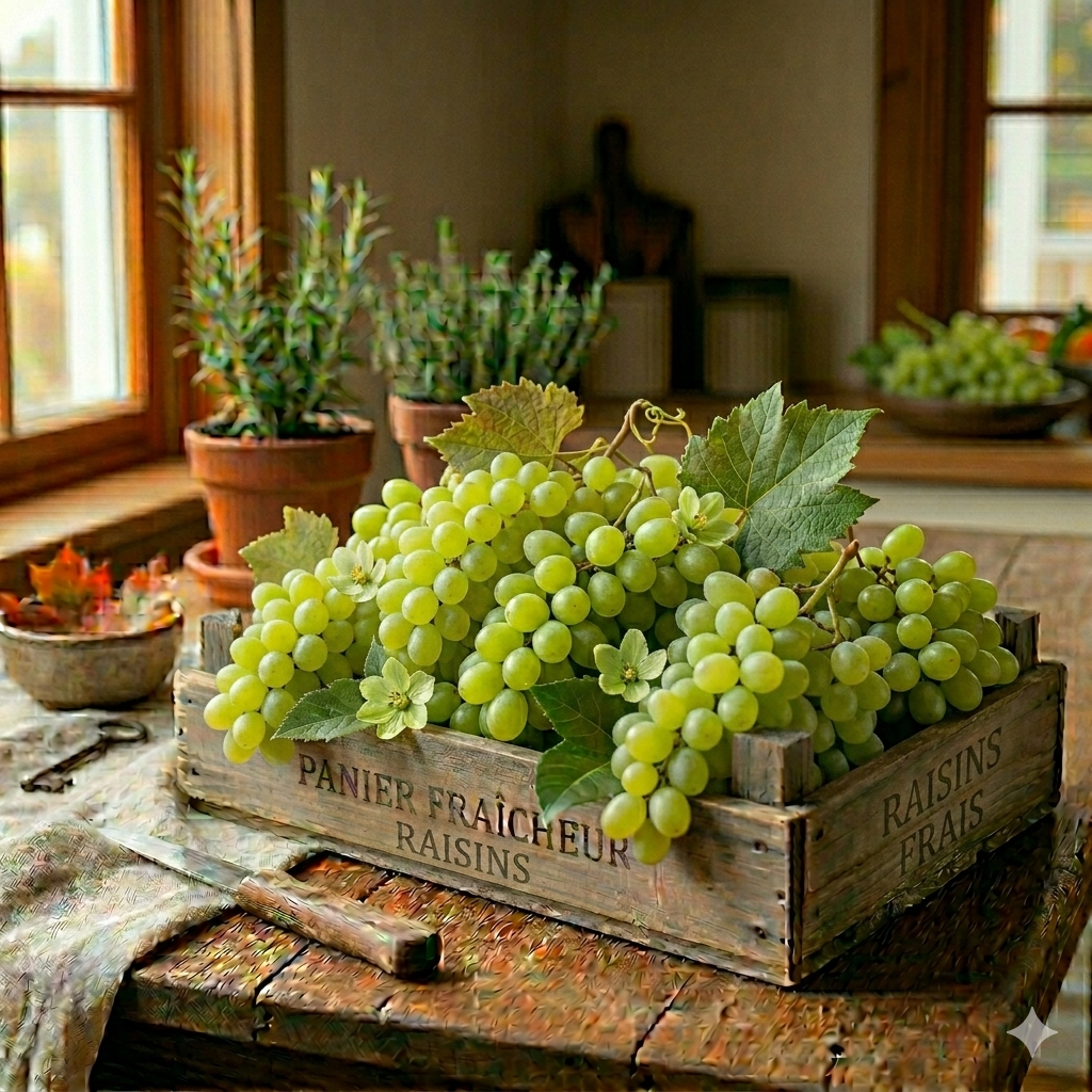 Raisins verts